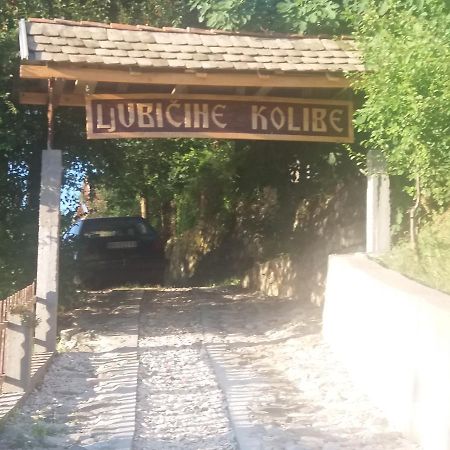 Chalet Ljubicine Kolibe Golubinje Экстерьер фото